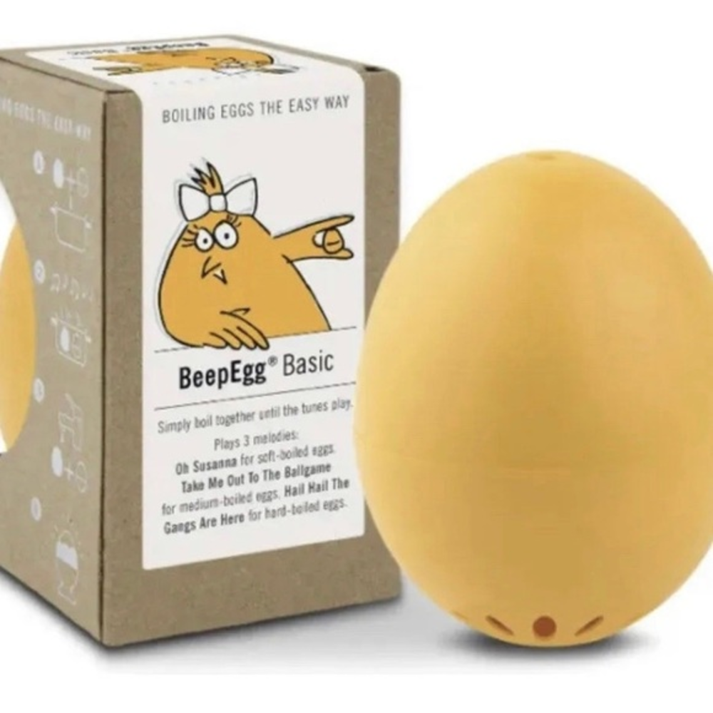BrainStream BeepEgg Musical / Singing Floating‎ Egg Timer - SET OF 2